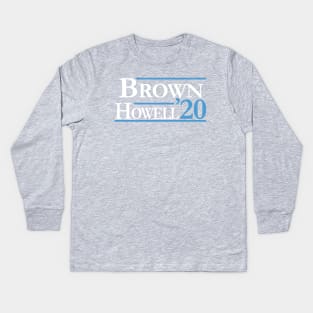 Mac Brown For President Kids Long Sleeve T-Shirt